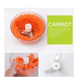  Easy Manual Spin Food Cutter