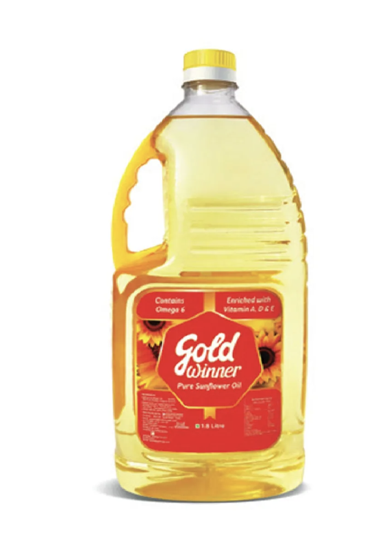 Gold Winner Refined Sunflower Oil 2L_0