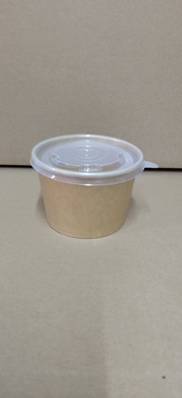 Paper bowls with plastic lid