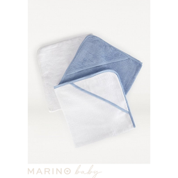 Blue Towels & Flannel Set