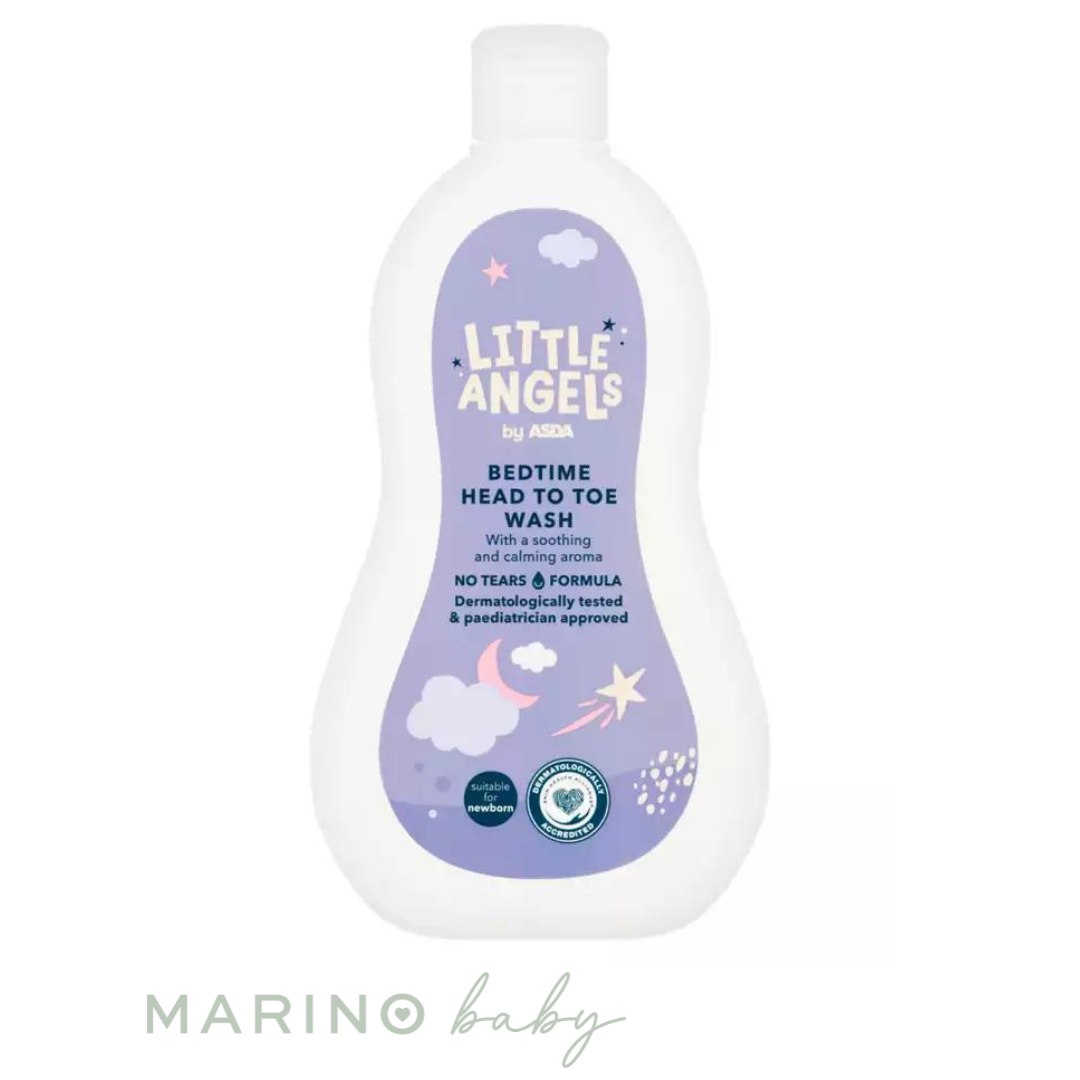 LITTLE ANGELS by ASDA Bedtime Head to Toe Wash 500ml _0
