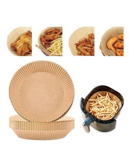  50 Sheets Air Fryer Pad Paper 16cm x 4,5cm