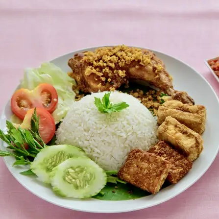 Nasi Ayam Penyet