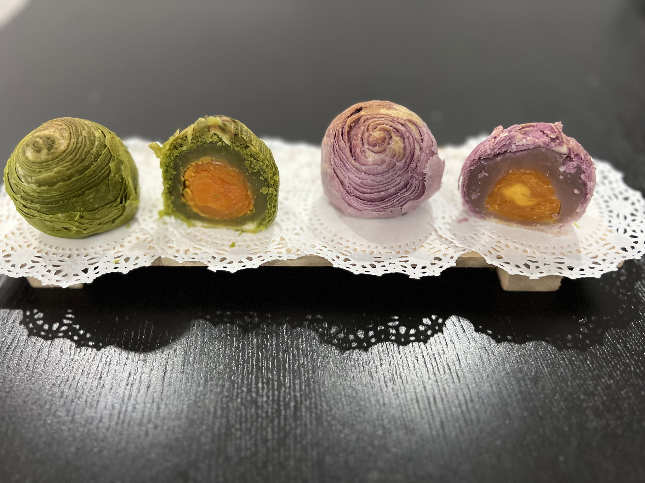 Flaky mooncake _0