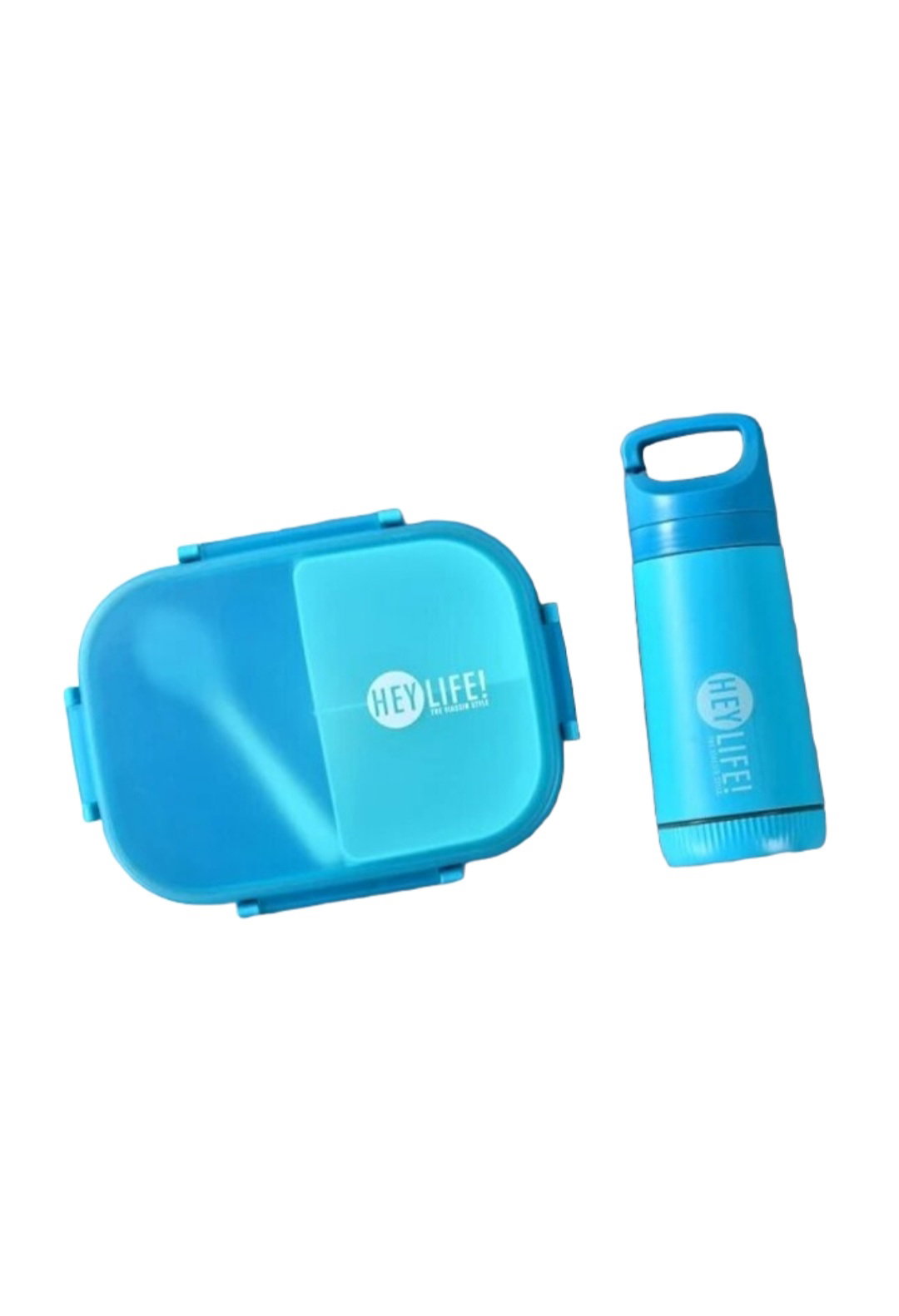  3 compartment Bento lunch box with  Water Bottle Set_2