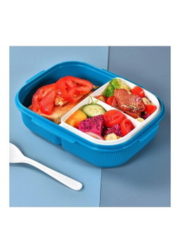  3 compartment Bento lunch box with  Water Bottle Set
