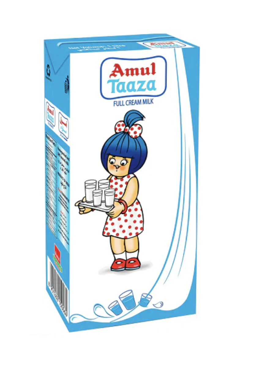 Amul Taaza UHT Milk 1L_0