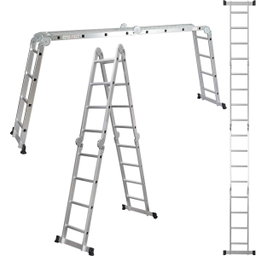 VOREL MULTIFUNCTION LADDER 4X4 4.6M