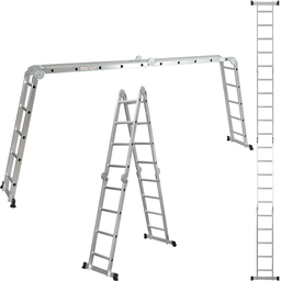 VOREL MULTIFUNCTION LADDER 4X5 5.7M