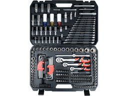 YATO 198PC SOCKET SET 1/4" 3/8" 1/2"