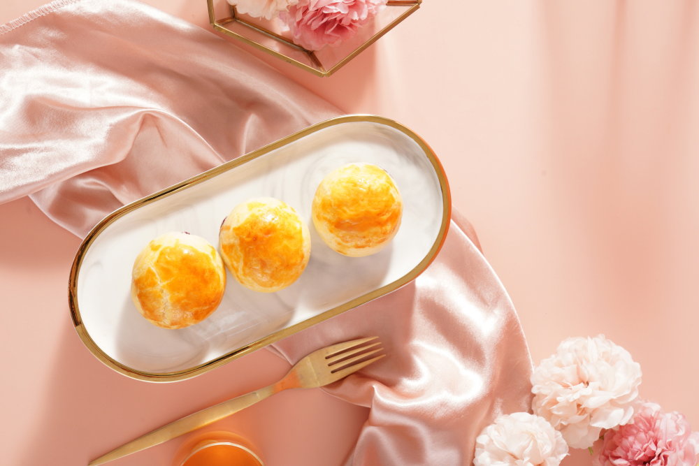 Classic Rose Pastry 经典玫瑰鲜花饼 6 X 50gm _3