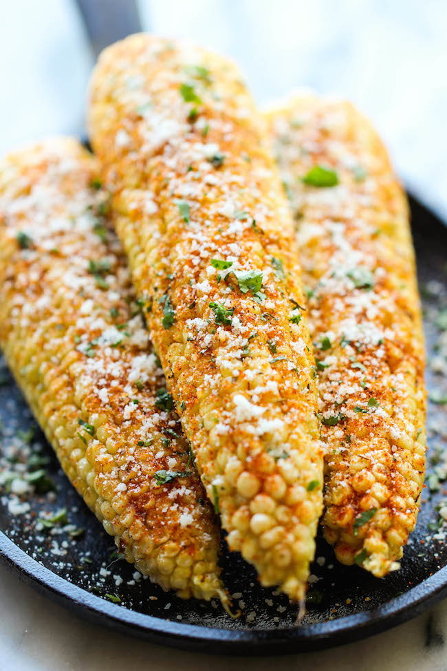 Elote (Grilled Mexican Street Corn) - ONE_0