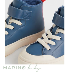 Warm-Lined Printed Hi-Tops