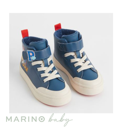 Warm-Lined Printed Hi-Tops