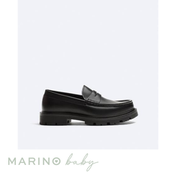Zara Leather Loafers 