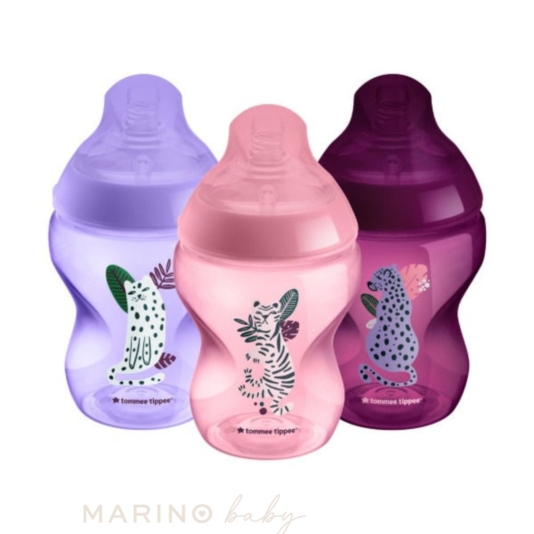 Tommee Tippee Midnight Jungle - Pink - 3Pack_1