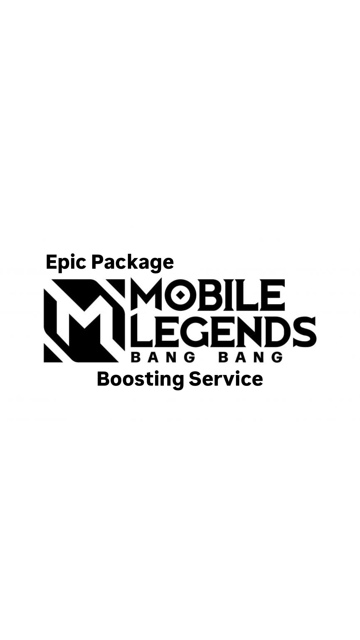 [Epic] Mobile Legends Boosting Package_0