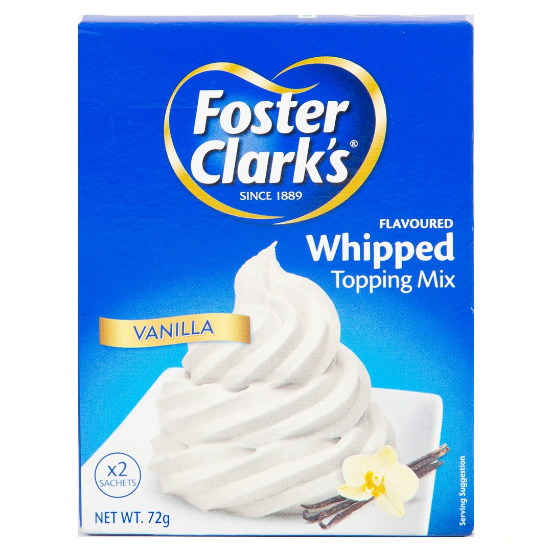 Foster Clark s Whipped Topping Mix Vanilla Flavor (2 Sachets)