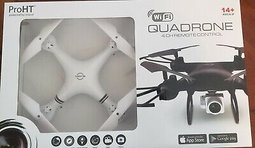 Quadrone WiFi 4ch 2.4 GZ drone high resolution Hd cam 