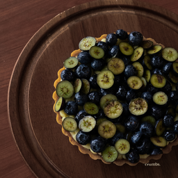 Blueberries Burst Tart