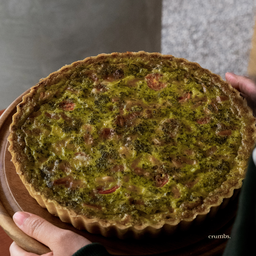 Pesto Chicken Tart