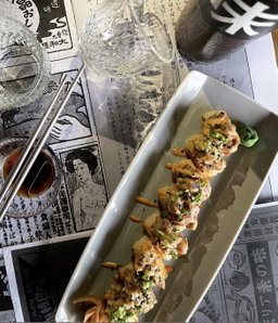 Crispy rice tuna