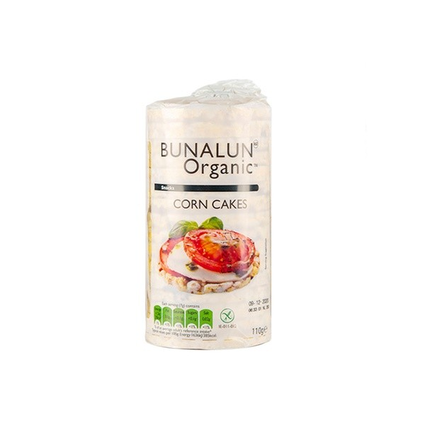 Bunalun Organic Corn Cakes - GMO free  gluten free_0