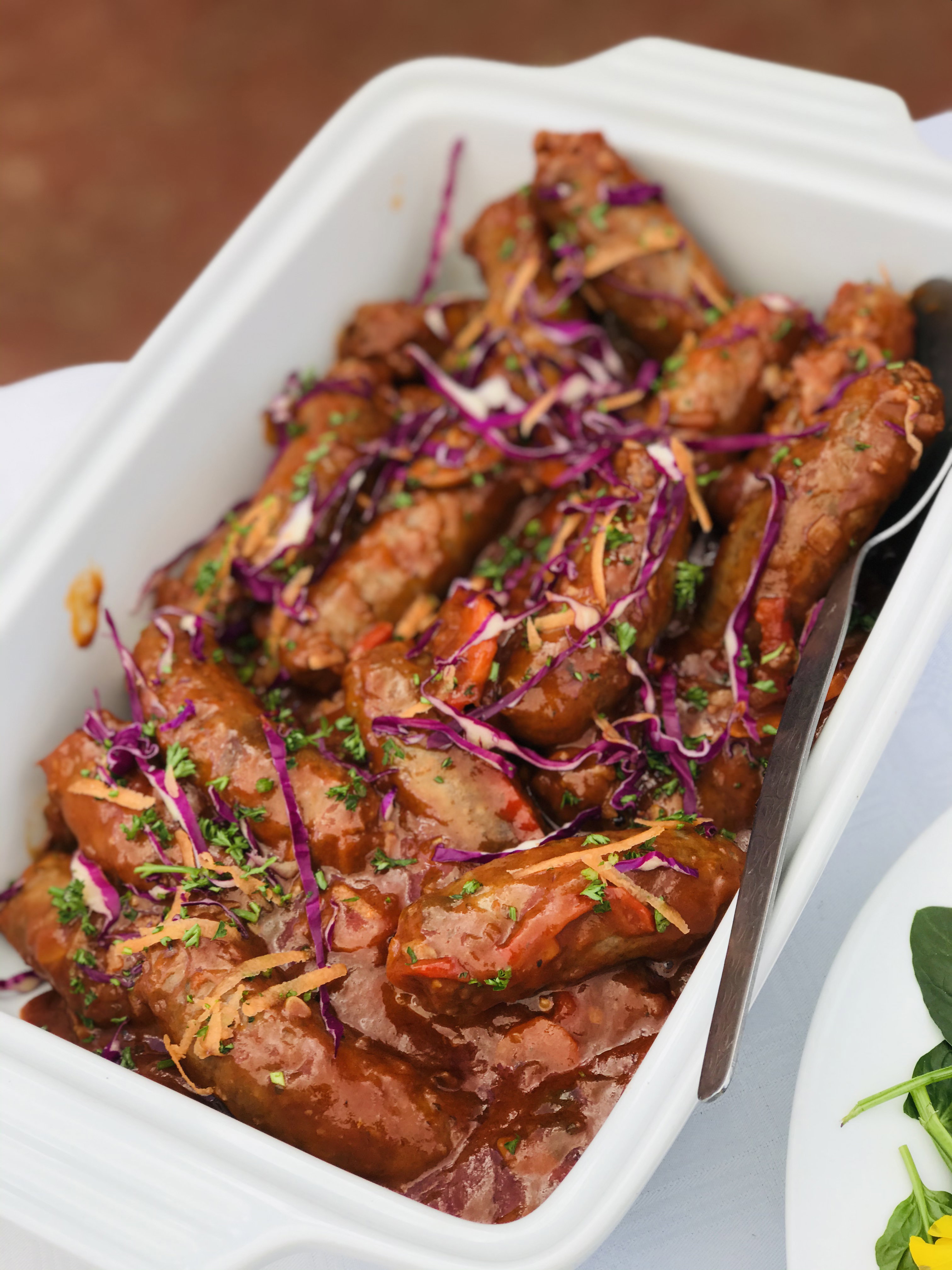 Juicy Wors Stew Braised in Tomato Gravy