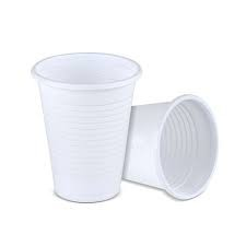 Raha White 5oz Disposable Plastic Cups