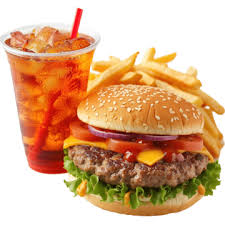 Cheese Burger + Medium Fries + 350ml Soda