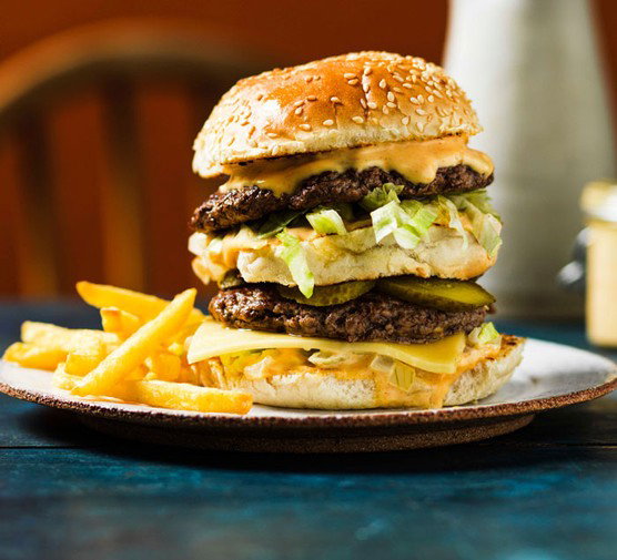Combo Cheese Burger _0