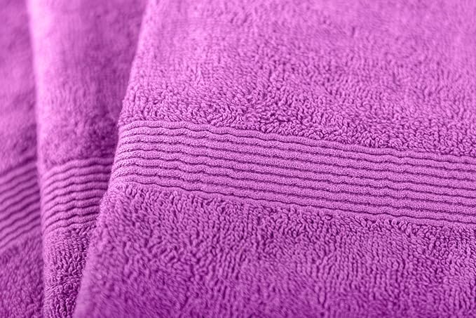 Cottonil Pack Of 6 Cotton Bath Towels Size 30x30 Cm Multicolor_1