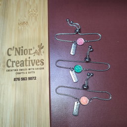 Stainless Steel Stone Bracelets