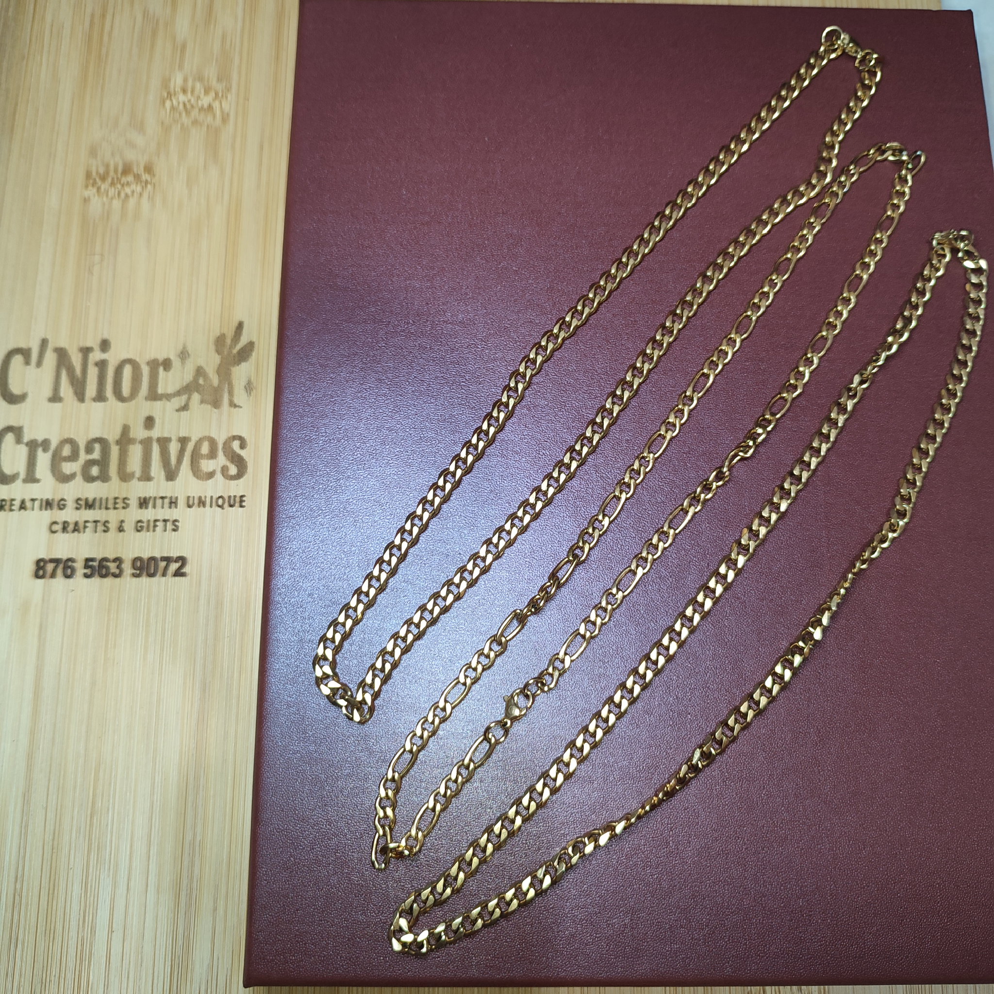 Stainless Steel Necklaces (Cuban link)_0