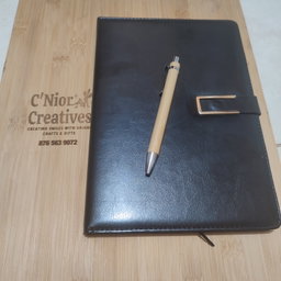 Large Journals With Pen 