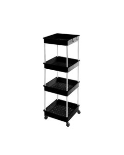 Black Multipurpose Space Saving 32cmx32cm 