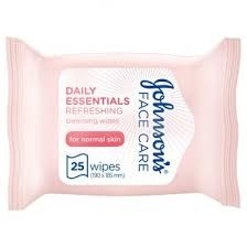 Johnson s Daily Essentials Refreshing & Cleansing Facial Wipes for Normal Skin
