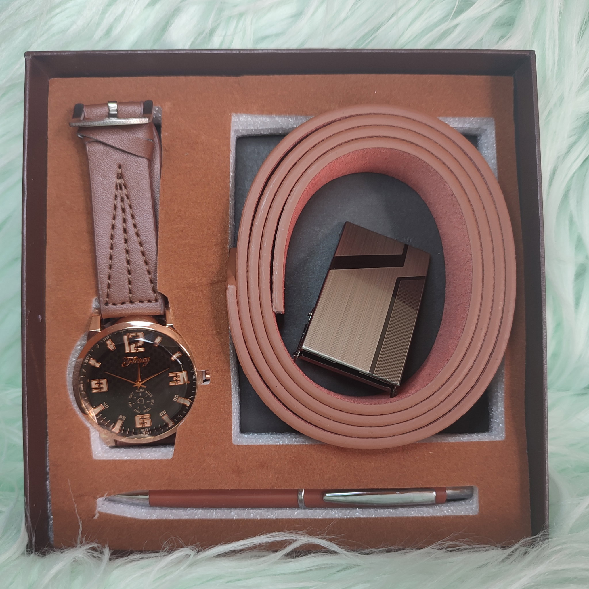 Male Gift Set (Watch,Belt,Pen)_1