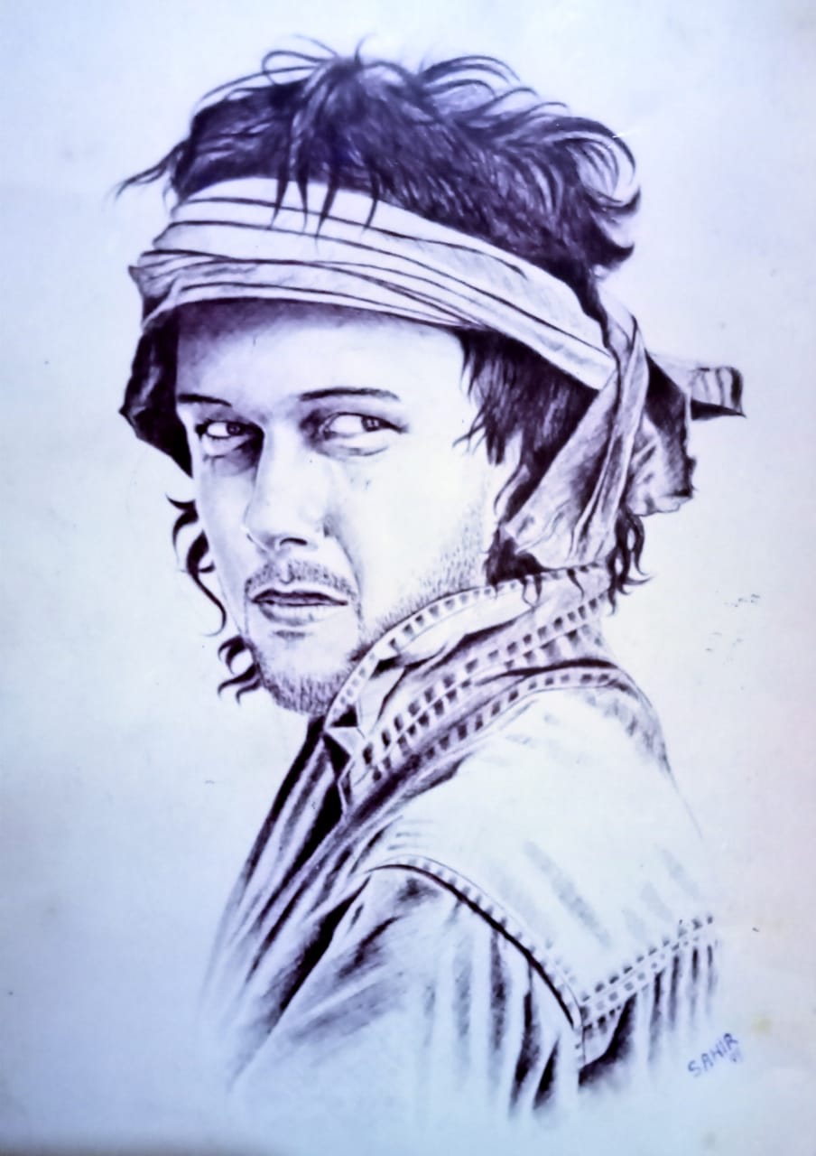 Detail Pencil Sketch