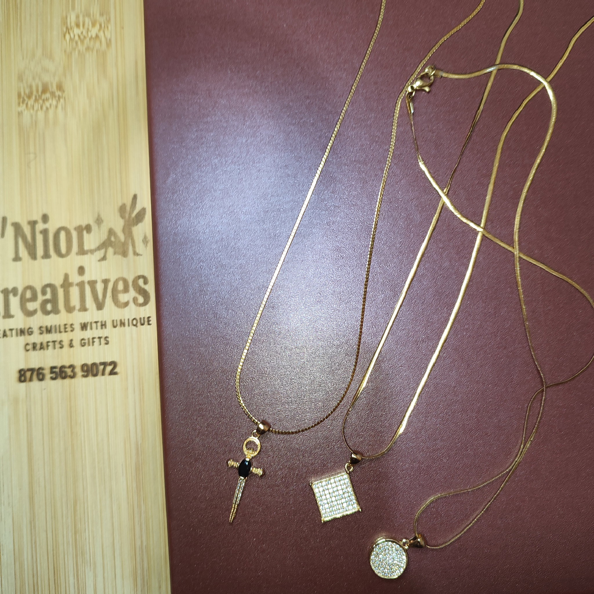 Snake Chain Necklaces (gold)_0