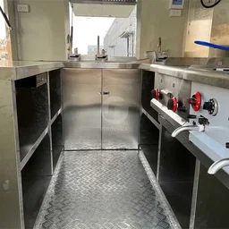 4m mobile kitchen trailer 