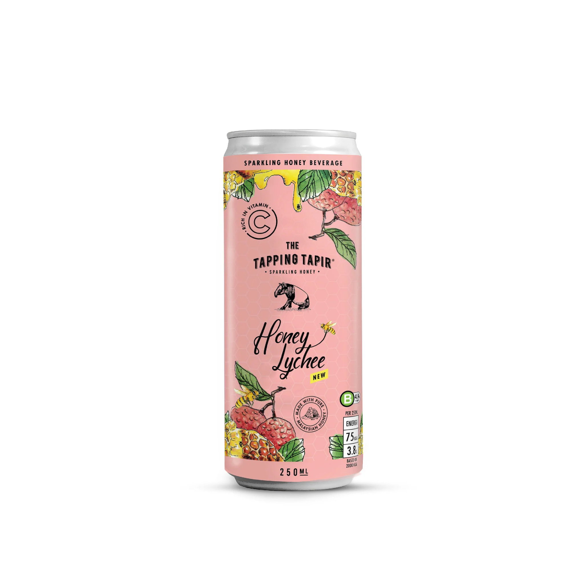 The Tapping Tapir Honey Lychee 250ml_0