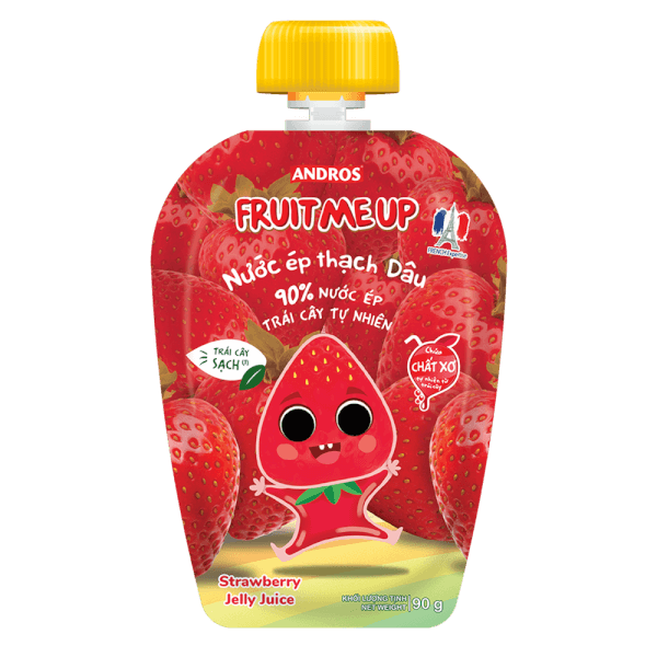 Andros Fruit Me Up Strawberry Jelly Juice 90g_0