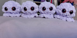 Crocheted plushies