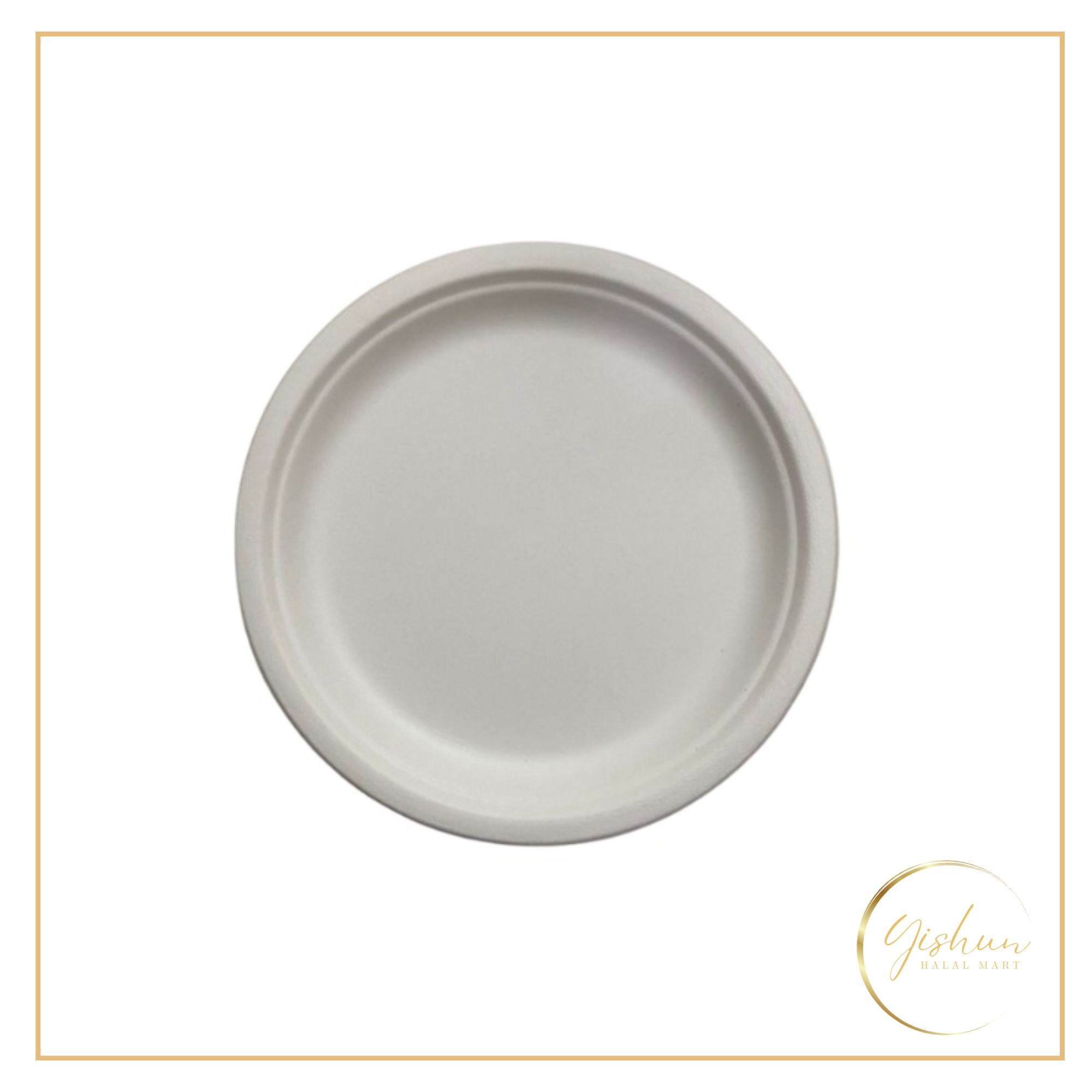 Eco-friendly Biodegradable Plates | 50pc_0