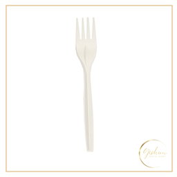 Eco-friendly 17cm Biodegradable Plastic Forks | 50pc