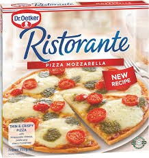 Dr. Oetker Ristorante Frozen Thin & Crispy Mozzarella Pizza