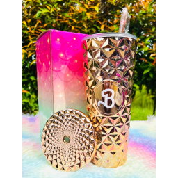 Diamond Barbie Tumbler with Straw - 710ml