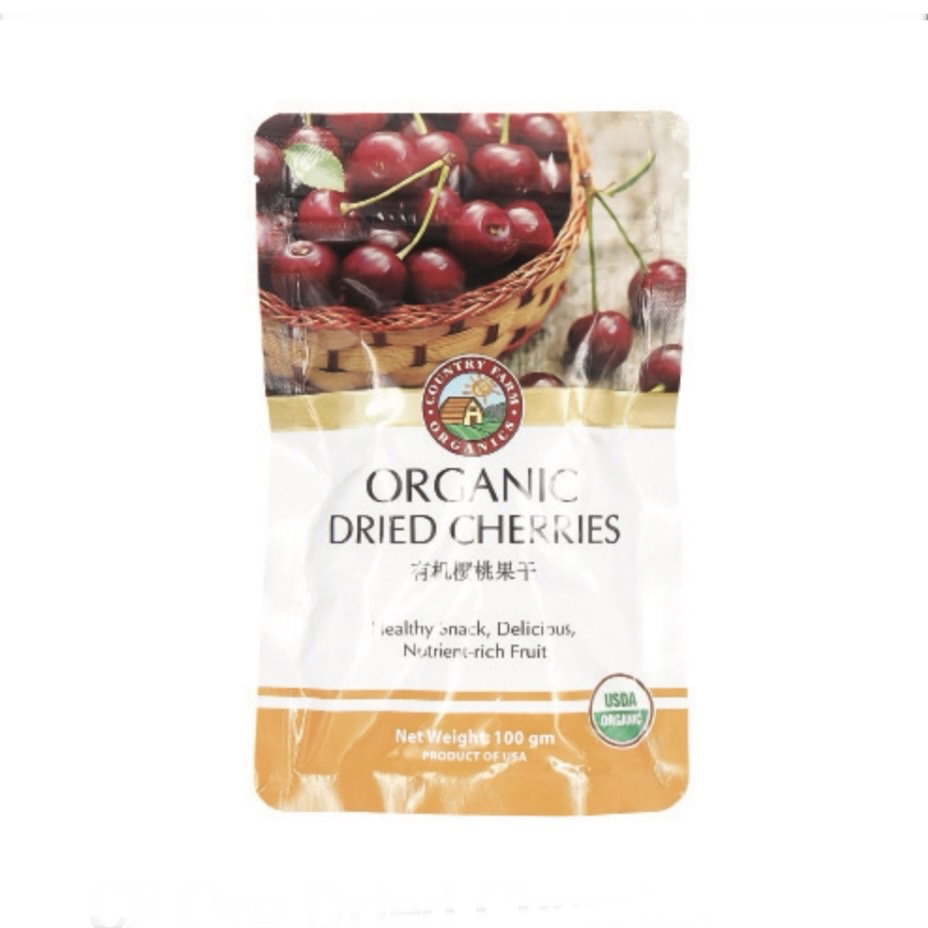 DF Country Farm Organic Dried Cherries 100gm