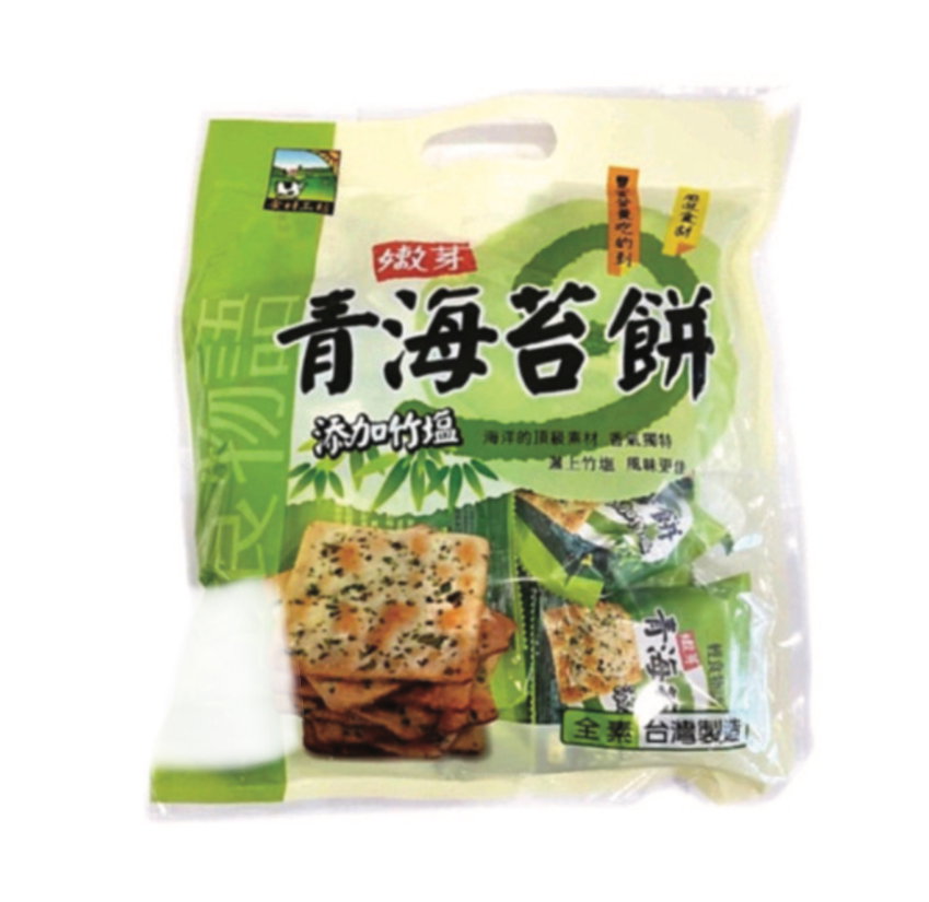 DF JHH Bamboo Salt Seaweed Cracker 竹盐青海苔饼 300g_0